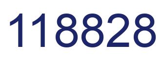 Número 118828 imagen azul