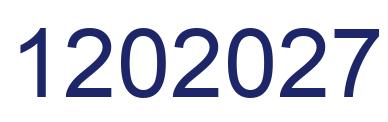 Number 1202027 blue image