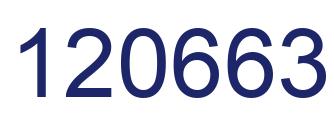 Número 120663 imagen azul