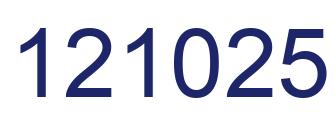 Número 121025 imagen azul