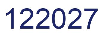 Number 122027 blue image