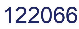 Number 122066 blue image