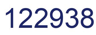Número 122938 imagen azul