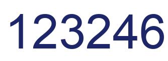 Número 123246 imagen azul