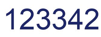 Número 123342 imagen azul