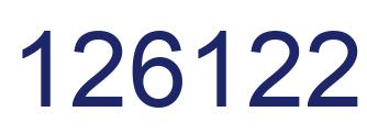 Number 126122 blue image