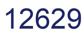 Número 12629 imagen azul