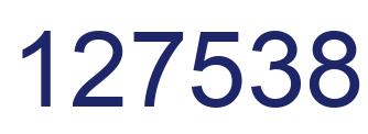 Número 127538 imagen azul