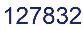 Number 127832 blue image