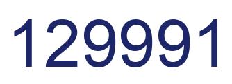 Number 129991 blue image