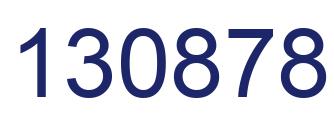 Número 130878 imagen azul