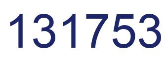 Número 131753 imagen azul
