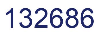 Número 132686 imagen azul