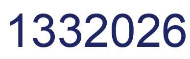 Number 1332026 blue image