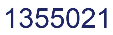 Número 1355021 imagen azul