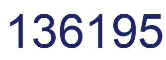 Número 136195 imagen azul