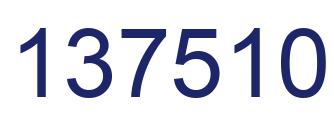 Número 137510 imagen azul