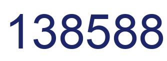 Número 138588 imagen azul