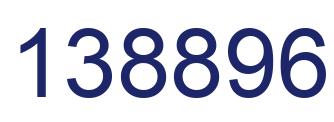 Número 138896 imagen azul