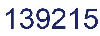 Número 139215 imagen azul