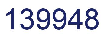 Número 139948 imagen azul