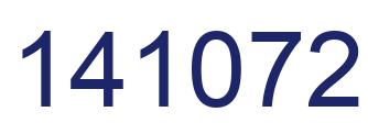 Number 141072 blue image