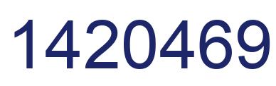 Número 1420469 imagen azul