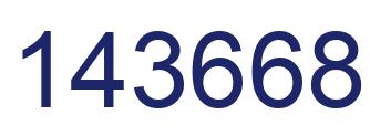 Número 143668 imagen azul