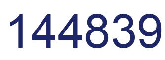 Número 144839 imagen azul