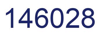 Number 146028 blue image