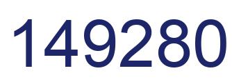 Número 149280 imagen azul