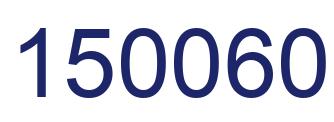 Número 150060 imagen azul