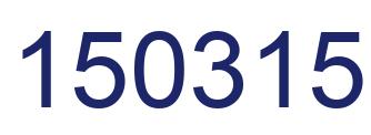 Número 150315 imagen azul