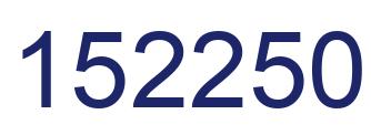 Número 152250 imagen azul