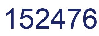Número 152476 imagen azul