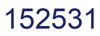 Número 152531 imagen azul
