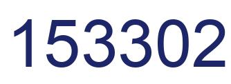 Number 153302 blue image