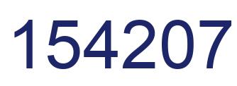 Número 154207 imagen azul