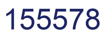 Number 155578 blue image