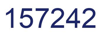 Número 157242 imagen azul