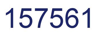 Número 157561 imagen azul