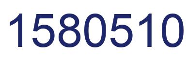Número 1580510 imagen azul