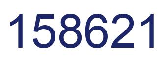 Número 158621 imagen azul