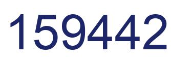 Número 159442 imagen azul