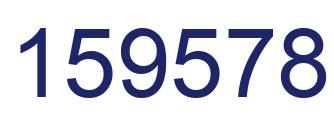 Número 159578 imagen azul