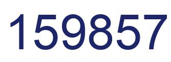Número 159857 imagen azul