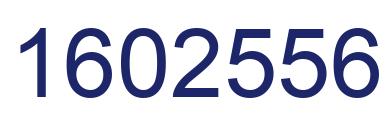 Número 1602556 imagen azul