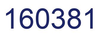Number 160381 blue image