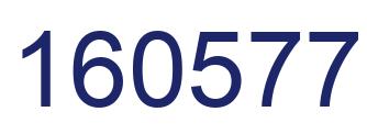 Number 160577 blue image