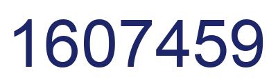 Número 1607459 imagen azul